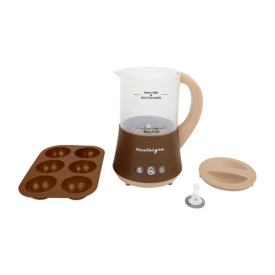 Nostalgia FHCM4BR Frother & Hot Chocolate Maker