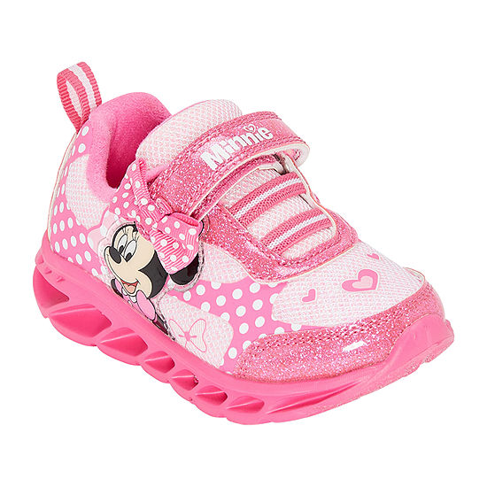 Disney Collection Minnie Mouse Toddler Girls Sneakers