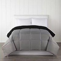 Home Expressions Ultra Soft Down Alternative Reversible Comforter, One Size, Gray