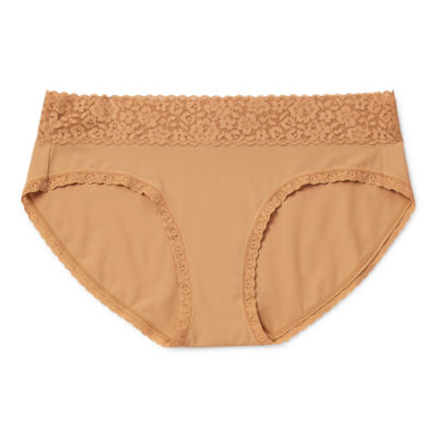 Ambrielle Everyday Cheeky With Lace Trim Panty