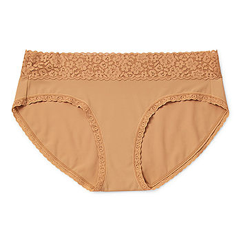 Ambrielle Everyday Cheeky With Lace Trim Panty - JCPenney