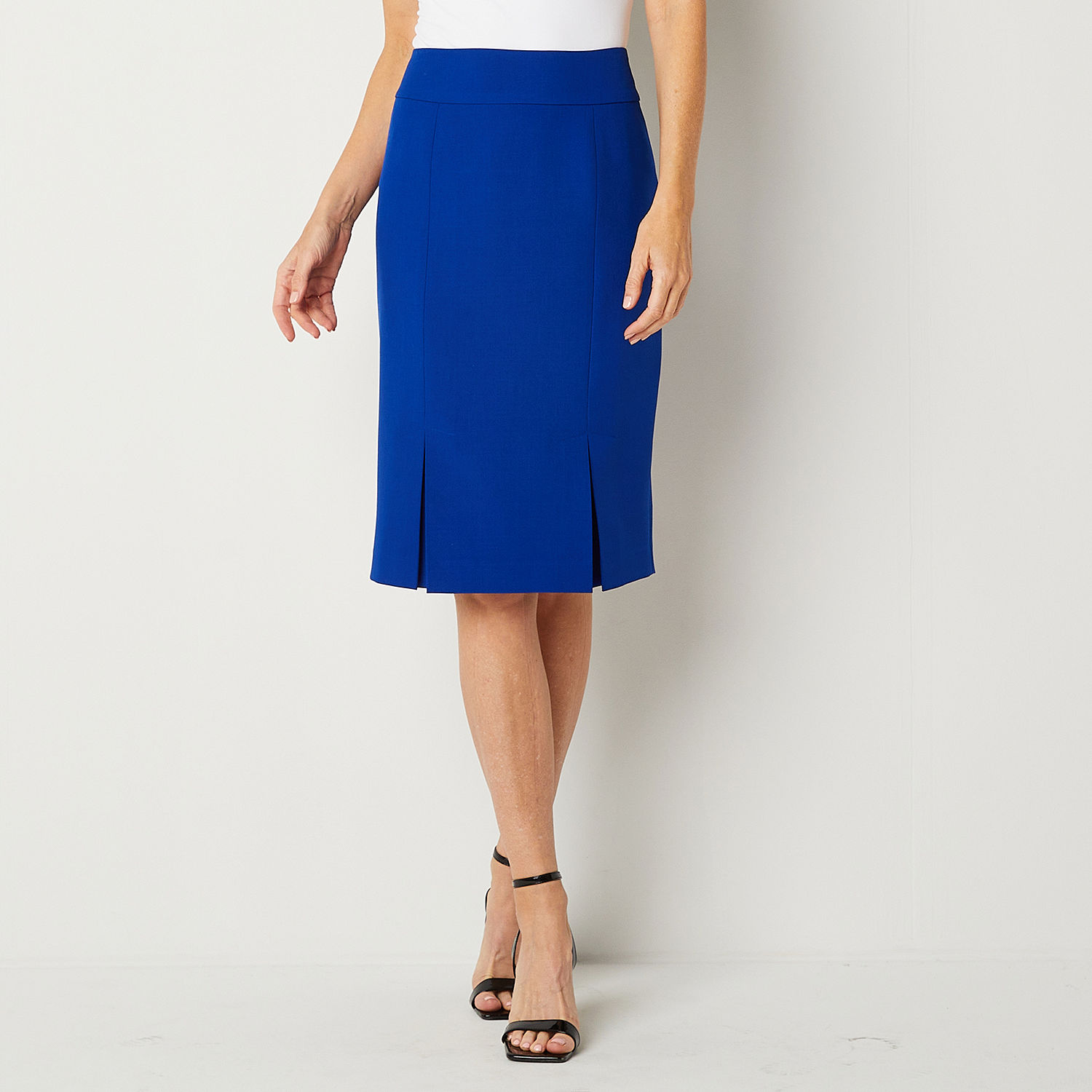 Black Label by Evan-Picone Womens Suit Skirt, Color: True Cobalt - JCPenney