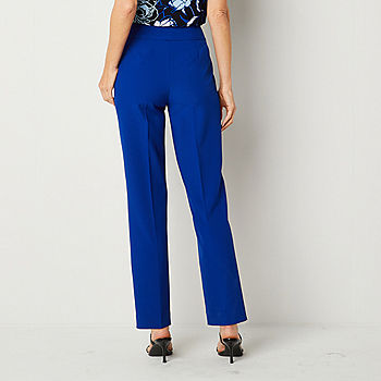Black Label by Evan-Picone Womens Straight Fit Straight Suit Pants, Color:  California Sky - JCPenney