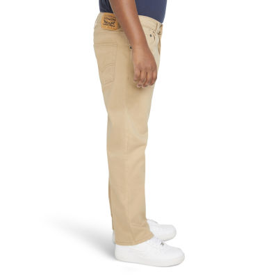 Levi's® Sueded Big Kid Boys Adjustable Waist 511™ Slim Fit Husky Pant