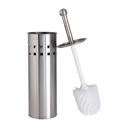 Kennedy International Toilet Bowl Brush, One Size, Stainless Steel