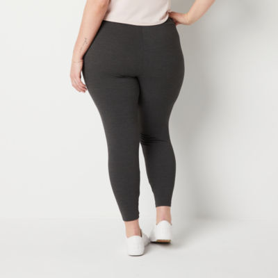 Stylus Womens Mid Rise Full Length Leggings - JCPenney