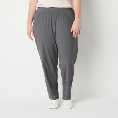 Stylus-Plus Womens Mid Rise Ankle Pull-On Pants
