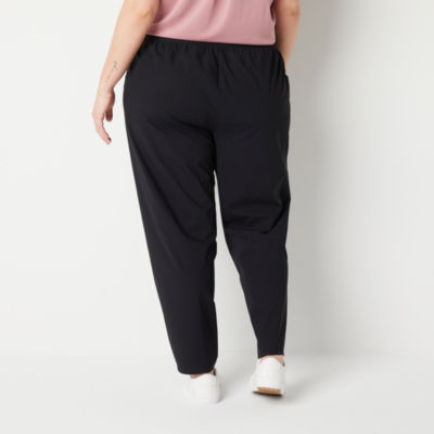 Stylus-Plus Womens Mid Rise Ankle Pull-On Pants