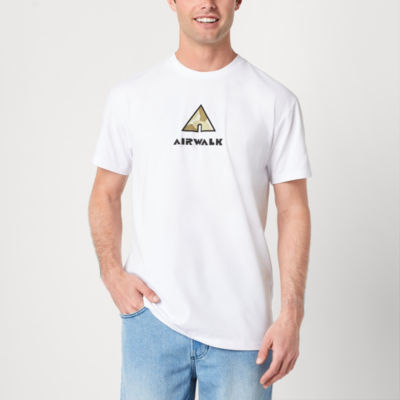 Airwalk Mens Crew Neck Short Sleeve Graphic T-Shirt - JCPenney