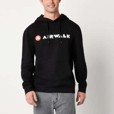 Airwalk Mens Long Sleeve Fleece Hoodie