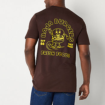 Arizona Big and Tall Mens Crew Neck Short Sleeve Regular Fit Graphic T-Shirt,  Color: Baja Burgers - JCPenney | Shirt-Sets