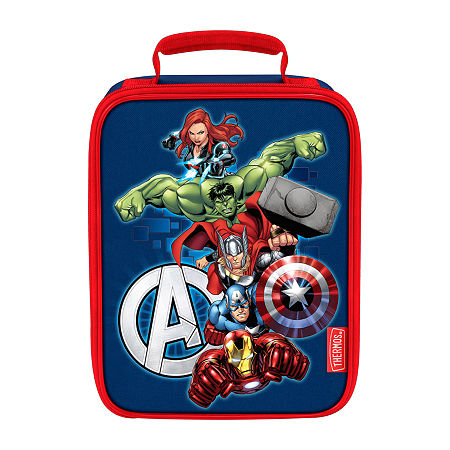 Thermos Avengers Upright Soft Lunch Bag, One Size, Multiple Colors