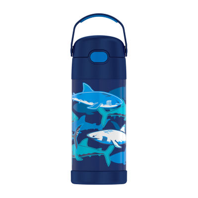 Thermos Sharks Stainless Steel 12oz. Water Bottle