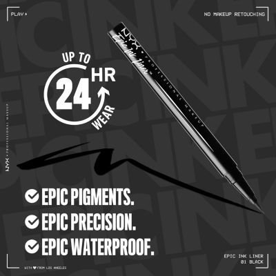 NYX Professional Makeup Epic Ink Waterproof Liquid Eyeliner