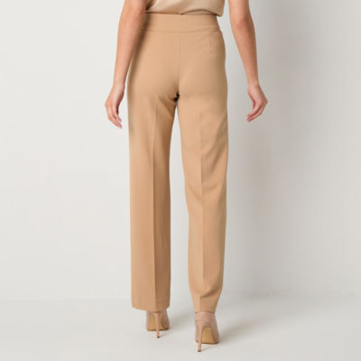 EP Modern by Evan-Picone Womens Regular Fit Wide Leg Suit Pants