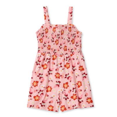 Thereabouts Little & Big Girls Sleeveless Romper