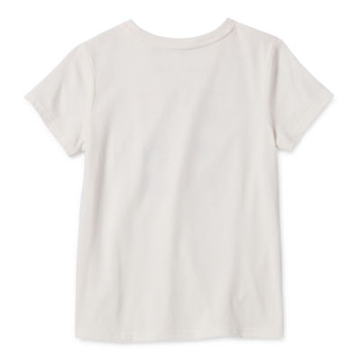 Xersion Little & Big Girls Crew Neck Short Sleeve Graphic T-Shirt
