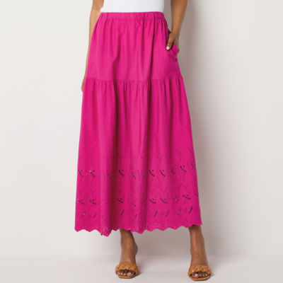 St. John s Bay Womens Mid Rise Maxi Skirt MainPlace Mall