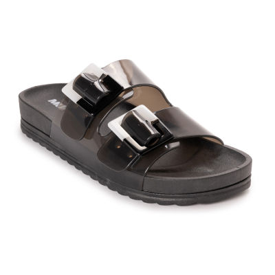 Muk Luks Womens Grand Cayman Sandal Adjustable Strap Flat Sandals