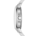 Skechers Alondra Womens Crystal Accent White Strap Watch Sr6191