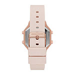 Skechers Faysmith Womens Chronograph Digital Pink Strap Watch Sr6195