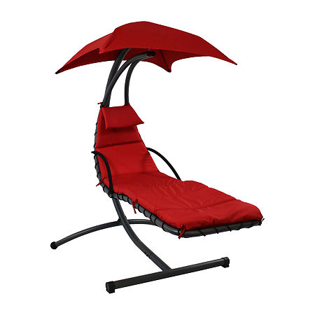 Sunnydaze Furniture Collection Lounge Chair, One Size, Red