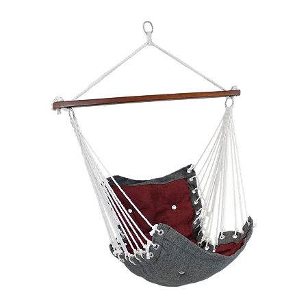 Sunnydaze Tufted Victorian Hammock Swing, One Size, Red