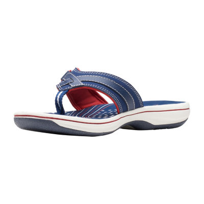 Clarks Cloudsteppers Womens Breeze Sea Flip-Flops