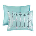 Intelligent Design Khloe Metallic Comforter Set