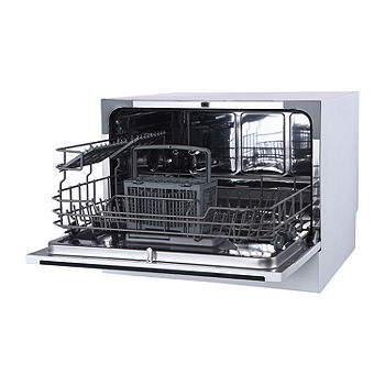 Farberware Professional FCD06ASWWHC 6 Place Setting Countertop Dishwasher  FCD06ASWWHC, Color: White - JCPenney