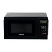  COMMERCIAL CHEF 0.6 Cubic Foot Microwave with 6 Power Levels,  Small Microwave with Grip Handle, 600W Countertop Microwave with 30 Minute  Timer and Mechanical Dial Controls, Black : Everything Else