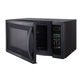 Farberware Classic 1.1 cu. Ft. 1000-Watt Countertop Microwave Oven in  Stainless Steel/Black FMO11AHTBKB - The Home Depot