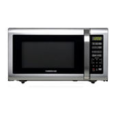 COMMERCIAL CHEF 1.3 Cu. Ft. Countertop Stainless Steel Microwave with  Digital Display & 10 Power Levels CHM13MS6C, Color: Stainless Steel -  JCPenney