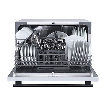 Farberware Professional FCD06ASWWHC 6 Piece Countertop Dishwasher, Glass  Door - Macy's