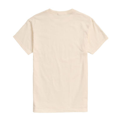 Mens Crew Neck Short Sleeve Classic Fit Spongebob Graphic T-Shirt