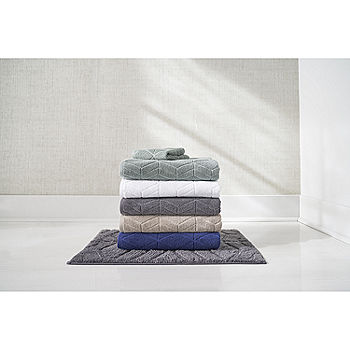 Fieldcrest Luxury Egyptian Cotton Loops Sculpted Bath Towel, Color: Navy  Blue - JCPenney