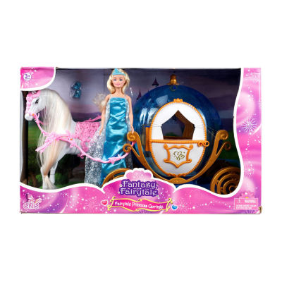 Chic Dolls Princess Doll With Horse And Carriage 3-pc. Doll