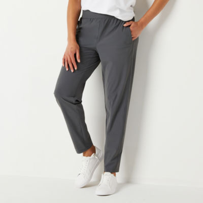 Stylus Womens Mid Rise Slim Pull-On Pant