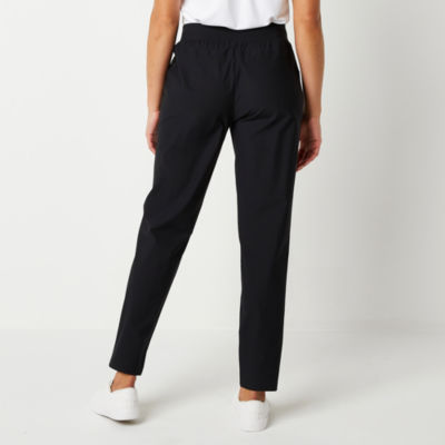 Stylus Womens Mid Rise Slim Pull-On Pants