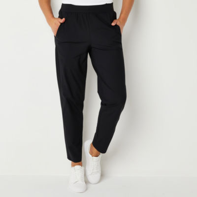 Stylus Womens Mid Rise Slim Pull-On Pants