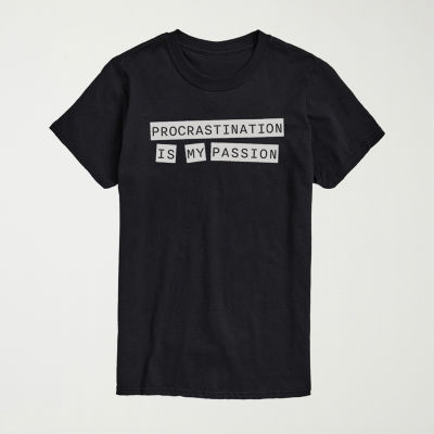 Novelty Mens Crew Neck Short Sleeve Regular Fit Graphic T-Shirt