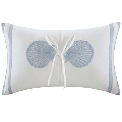 Harbor House Crystal Beach Oblong Decorative Pillow, Color White