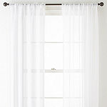 Studio Sheer Rod Pocket Single Curtain Panel