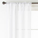 Studio Sheer Rod Pocket Single Curtain Panel