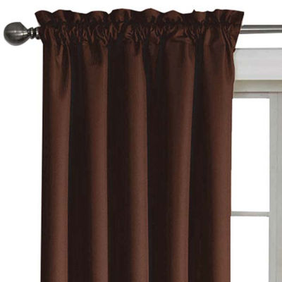 Eclipse Corin Blackout Rod Pocket Single Curtain Panel