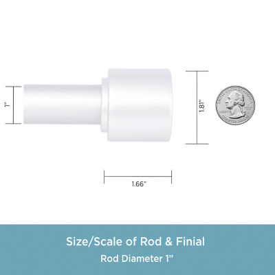 Kenney Claremont Astrid 1 IN Curtain Rod