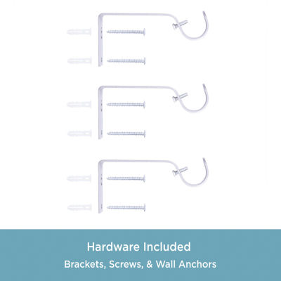 Kenney Claremont Noah Ball 1 IN Adjustable Curtain Rod