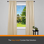Kenney® Fast Fit™ Easy Install Carey Curtain Rod