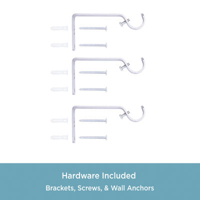 Kenney Mission Square 3/4 IN Adjustable Curtain Rod