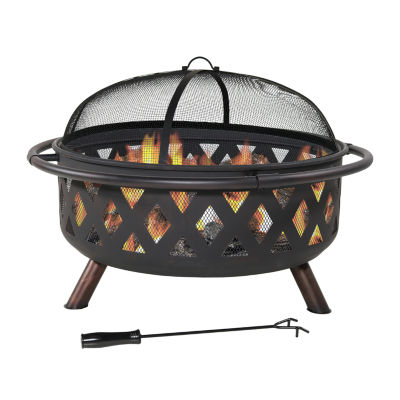 Sunnydaze Collection Portable Weather Resistant Fire Pit